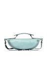 Lancel A12527 - CUIR DE VACHETTE - BLEU sac origami porté croisé s lancel sacs-a-mains