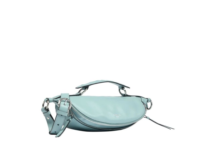 Lancel A12527 - CUIR DE VACHETTE - BLEU sac origami porté croisé s lancel Sac business