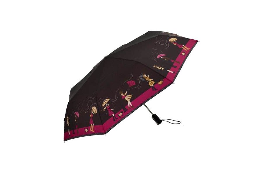 Maison Pierre Vaux VX 5837 - POLYESTER - PRUNE vaux-tempête-parapluie femme canne Petite maroquinerie