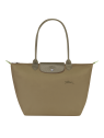 Longchamp 1899919 - POLYESTER 600D RECYCLÉ sac shopping l pliage green format a4 sac-a-main-shopping-toile-ou-cuir