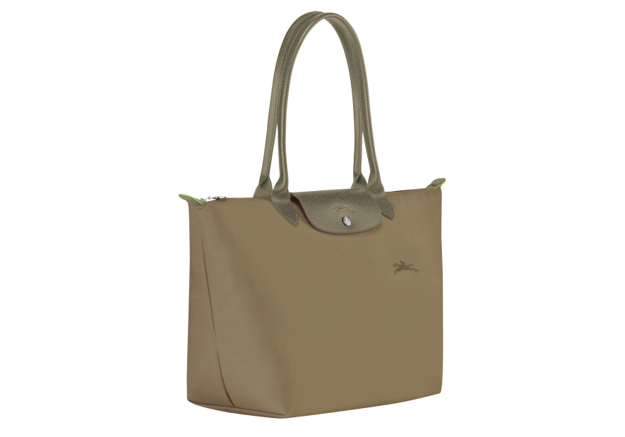 Longchamp 1899919 - POLYESTER 600D RECYCLÉ sac shopping l pliage green format a4 shopping