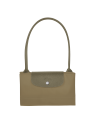 Longchamp 1899919 - POLYESTER 600D RECYCLÉ sac shopping l pliage green format a4 sac-a-main-shopping-toile-ou-cuir