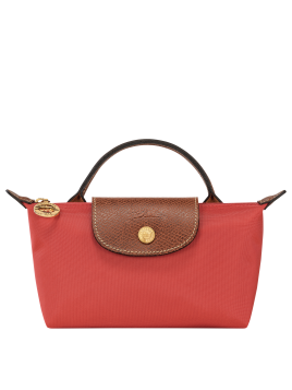 Longchamp 34175089 - TOILE - TOMATE - P94 trousse le pliage original longchamp Pochettes