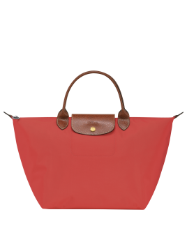 Longchamp 1623089 - NYLON ET CUIR - TOMATE sac à main m le pliage original Sac business