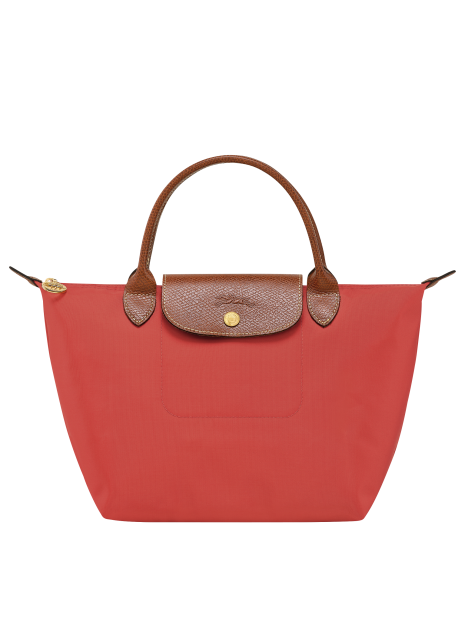 Longchamp 1621089 - NYLON ET CUIR - TOMATE sac longchamp pliage porté main s sacs-a-mains