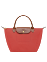 Longchamp 1621089 - NYLON ET CUIR - TOMATE sac longchamp pliage porté main s sacs-a-mains