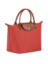 Longchamp 1621089 - NYLON ET CUIR - TOMATE sac longchamp pliage porté main s sacs-a-mains