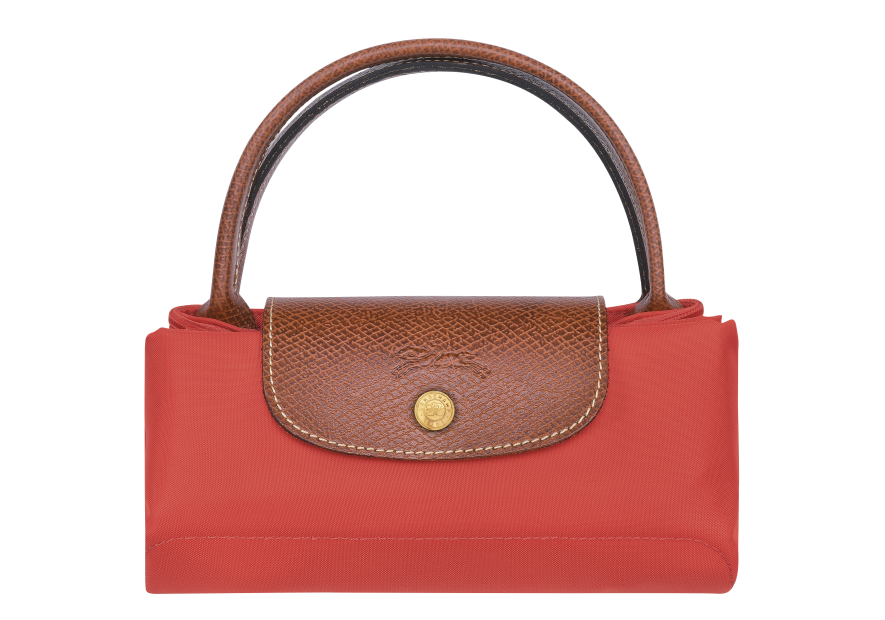 Longchamp 1621089 - NYLON ET CUIR - TOMATE sac à main s le pliage original Sac business