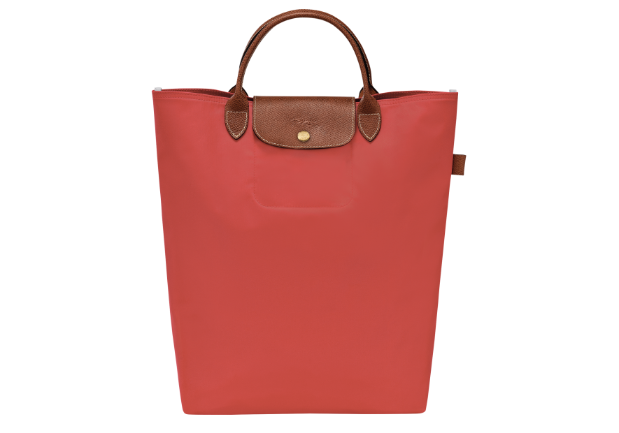 Longchamp 10168089 - POLYESTER - TOMATE -  sac cabas m le pliage Sac business