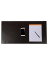 Frandi 021.03 - CUIR DE VACHETTE - NOIR sous main de bureau grand format sous-main