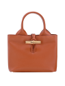 Longchamp 10278HGC - CUIR DE VEAU - ECORCE sac à main xs le roseau sleek sacs-a-mains
