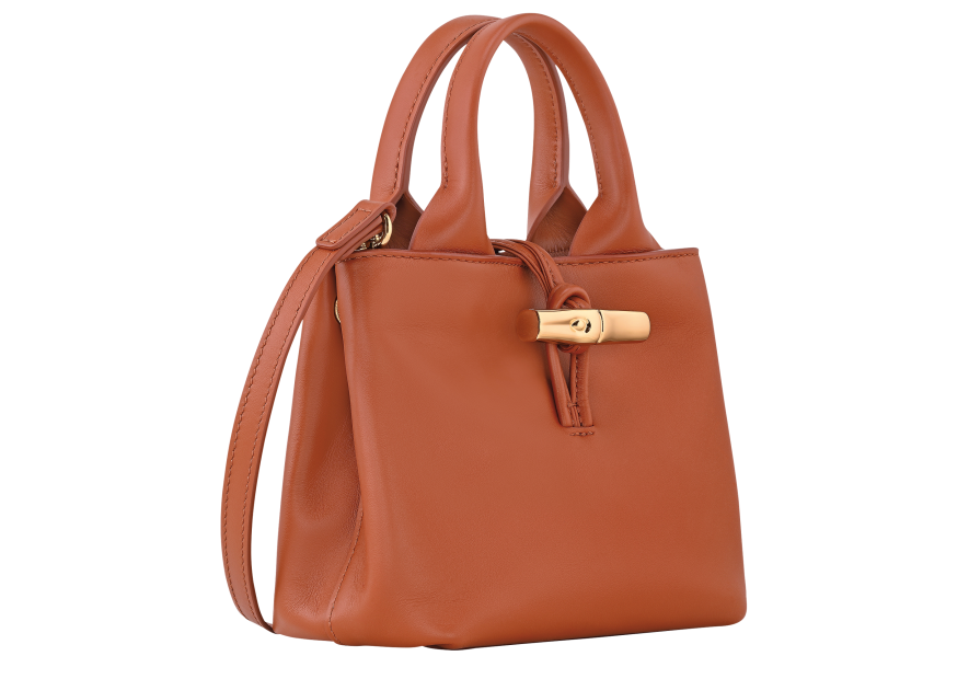 Longchamp 10278HGC - CUIR DE VEAU - ECORCE sac à main xs le roseau sleek Sac business
