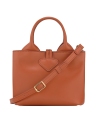 Longchamp 10278HGC - CUIR DE VEAU - ECORCE sac à main xs le roseau sleek sacs-a-mains