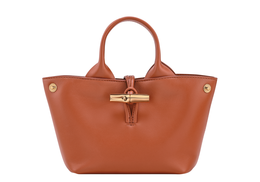 Longchamp 10278HGC - CUIR DE VEAU - ECORCE sac à main xs le roseau sleek Sac business
