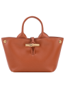 Longchamp 10278HGC - CUIR DE VEAU - ECORCE sac à main xs le roseau sleek sacs-a-mains