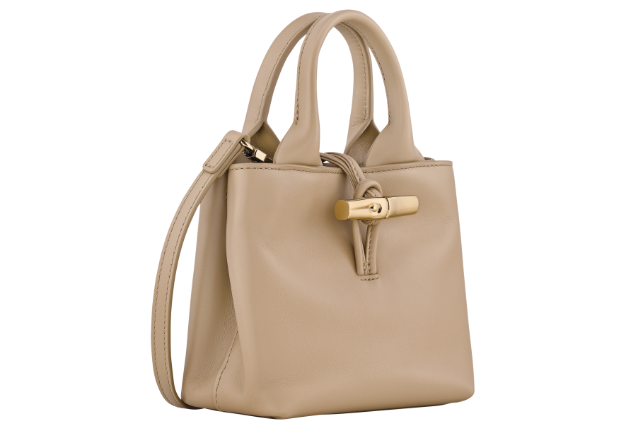 Longchamp 10278HGC - CUIR DE VEAU - RACINE sac à main xs le roseau sleek Sac business