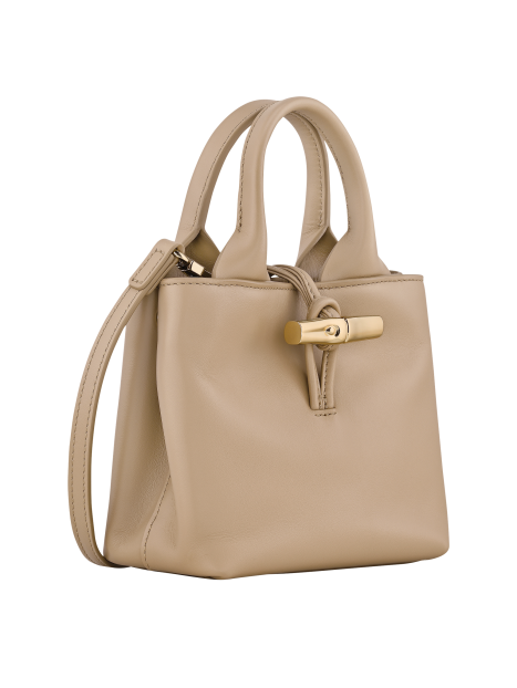 Longchamp 10278HGC - CUIR DE VEAU - RACINE sac à main xs le roseau sleek Sac business