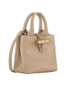 Longchamp 10278HGC - CUIR DE VEAU - RACINE sac à main xs le roseau sleek sacs-a-mains