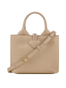 Longchamp 10278HGC - CUIR DE VEAU - RACINE sac à main xs le roseau sleek sacs-a-mains