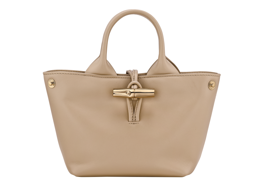 Longchamp 10278HGC - CUIR DE VEAU - RACINE sac à main xs le roseau sleek Sac business