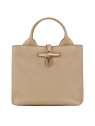 Longchamp 10273HGC - CUIR DE VEAU - RACINE sac à main s le roseau sleek sacs-a-mains