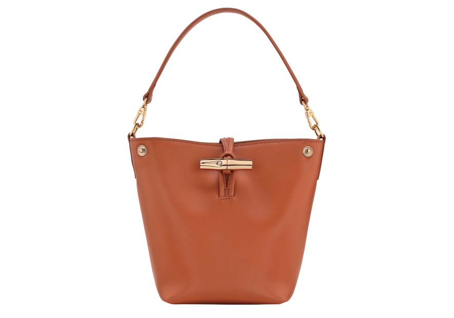 Longchamp 10279HGC - CUIR DE VEAU - ECORCE sac seau xs le roseau sleek Sac business