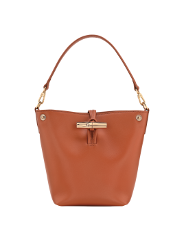 Longchamp 10279HGC - CUIR DE VEAU - ECORCE sac seau xs le roseau sleek Sac business