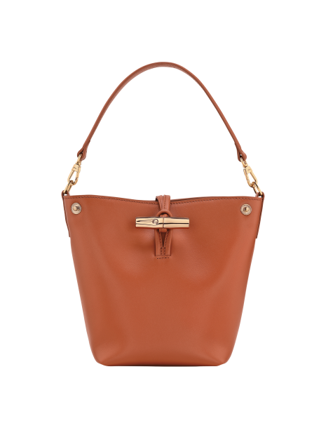 Longchamp 10279HGC - CUIR DE VEAU - ECORCE sac seau xs le roseau sleek sacs-a-mains