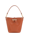 Longchamp 10279HGC - CUIR DE VEAU - ECORCE sac seau xs le roseau sleek sacs-a-mains