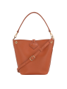 Longchamp 10279HGC - CUIR DE VEAU - ECORCE sac seau xs le roseau sleek sacs-a-mains
