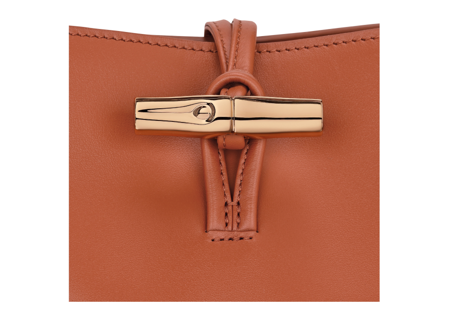 Longchamp 10279HGC - CUIR DE VEAU - ECORCE sac seau xs le roseau sleek Sac business