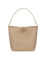 Longchamp 10281HGC - CUIR DE VEAU - RACINE sac porté épaule m le roseau slekk sacs-a-mains