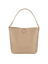 Longchamp 10281HGC - CUIR DE VEAU - RACINE sac porté épaule m le roseau slekk sacs-a-mains
