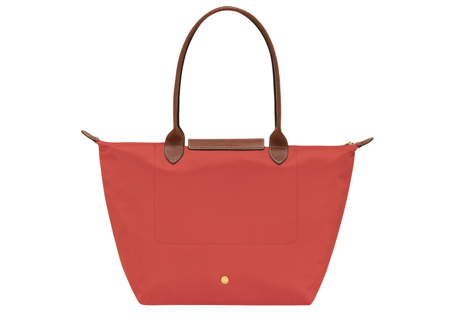 Longchamp 2605089 - NYLON ET CUIR - TOMATE sac cabas m le pliage n'est pas format a4 Sac business