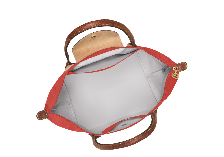 Longchamp 2605089 - NYLON ET CUIR - TOMATE sac cabas m le pliage n'est pas format a4 Sac business