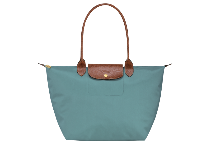 Longchamp 1899089 - NYLON ET CUIR - EUCALY sac cabas l le pliage original format étudiant Sac business