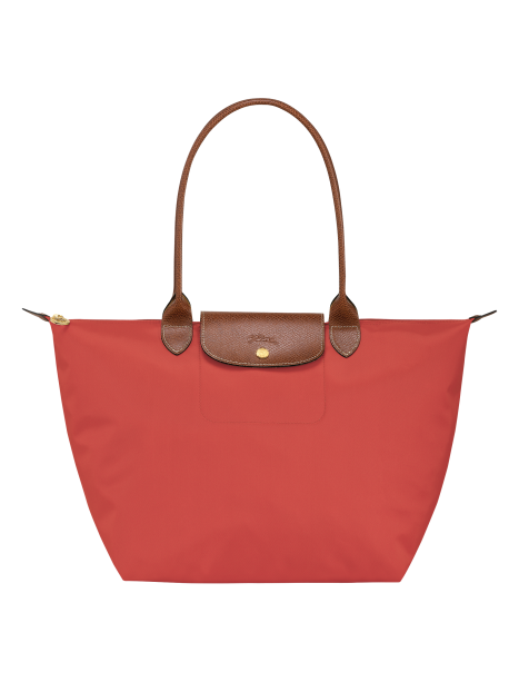 Longchamp 1899089 - NYLON ET CUIR - TOMATE sac cabas l le pliage original format étudiant Sac business