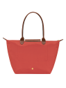 Longchamp 1899089 - NYLON ET CUIR - TOMATE sac cabas l le pliage original format étudiant sac-business