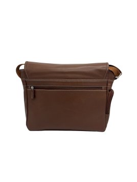 Serge Blanco MAR41010 - CUIR DE VACHETTE - CO blanco- marfa - gibecière a4 Sac porté travers