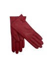 Poujade P26DC - CUIR D'AGNEAU - ROUGE HE poujade-2 boutons-gants femme gants-femme