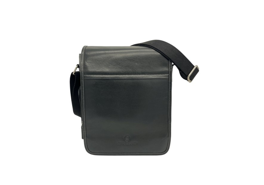 Serge Blanco MAR41011 - CUIR DE VACHETTE - NO blanco - marfa - sac homme rabat Sac business