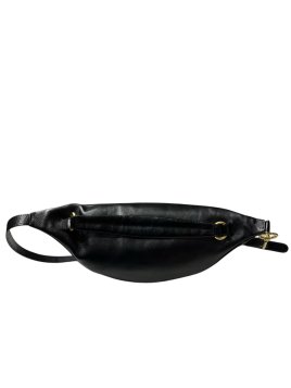the bridge 042204 - CUIR DE VACHETTE - NOIR banane flavie Sac business