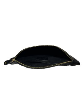 the bridge 042204 - CUIR DE VACHETTE - NOIR banane flavie Sac business