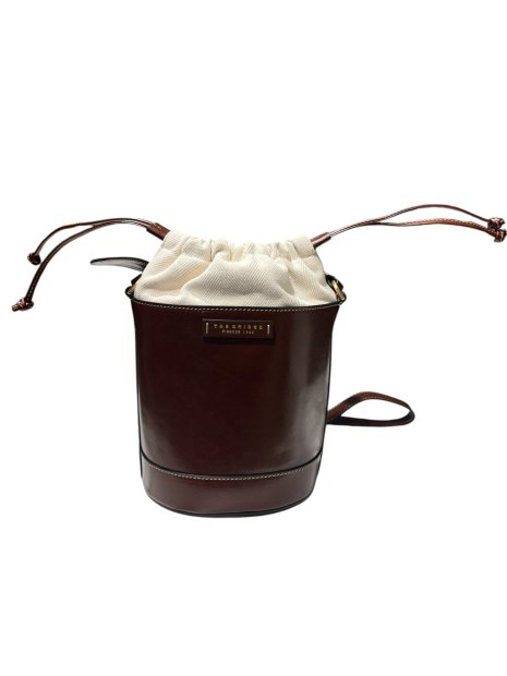 the bridge 04312501 - CUIR DE VACHETTE - MA sac seau petit modèle greta the bridge sac-a-main-shopping-toile-ou-cuir