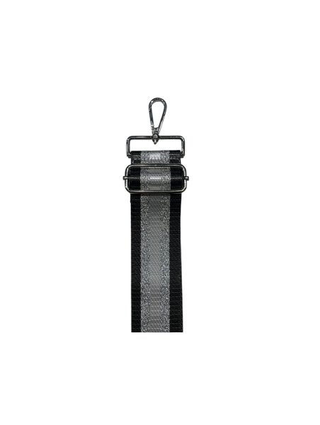 MIA & JOY B2 - POLYESTER - GRIS RAYURES bandoulière en toile Accessoires