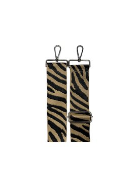 MIA & JOY B2 - POLYESTER - ZÈBRE CAMEL bandoulière en toile Accessoires