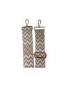 MIA &  JOY B2 - POLYESTER - CAMEL CHEVRONS bandoulière en toile réglable mia&joy bandouliere