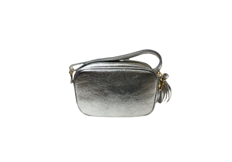 MIA &  JOY MJ1500 - CUIR DE VACHETTE - ARGE porté travers Sac business