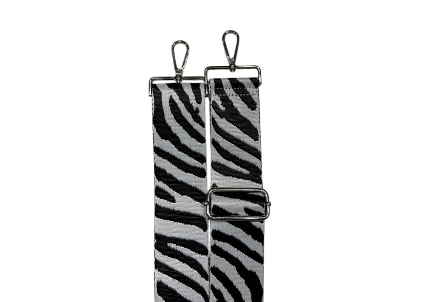 MIA & JOY B2 - POLYESTER - ZÈBRE NOIR bandoulière en toile Accessoires