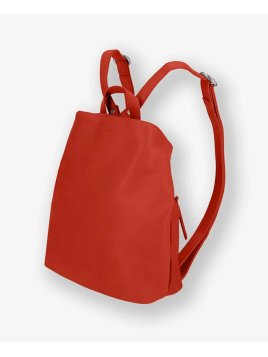 Les Ateliers Foures B417 - CUIR DE VACHETTE - ORANGE sac à dos sécurisé s avec attache fixation Sacs à mains